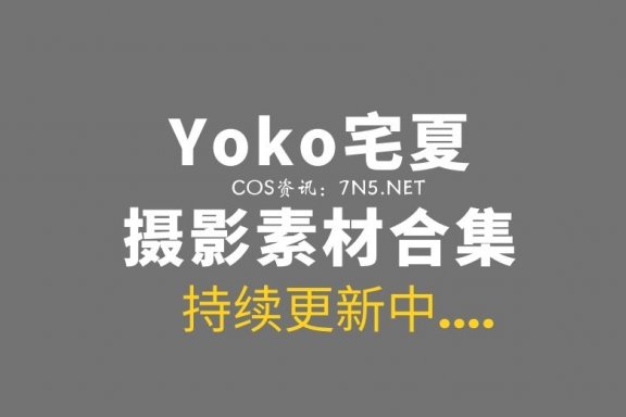 更新：Yoko宅夏 27套COS私房作品[930P/8.41G]