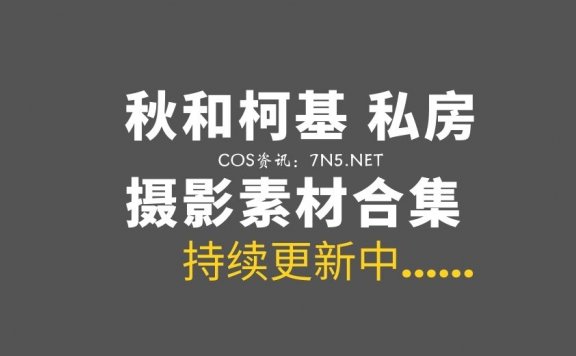 网络红人 秋和柯基 艺术私房COS 109套合集打包[5211P/104G]