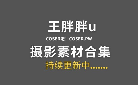 动漫博主 王胖胖u 16套cos作品素材合集[399P/5.29GB]