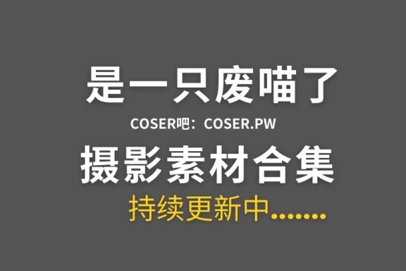动漫博主 是一只废喵了 23套全套cos作品合集[1500P/6.83GB]